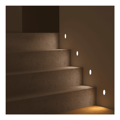 vanilla-gypsum trimless steplight- round2